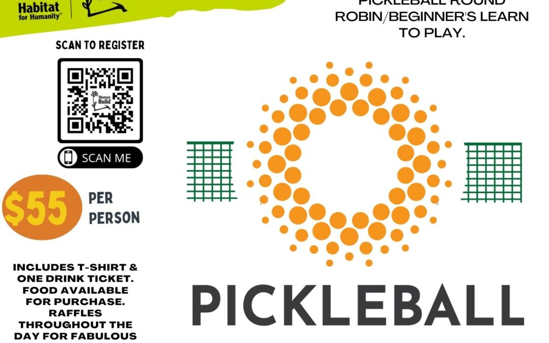 Pickle Ball Fundraiser Sept. 30th